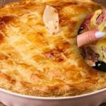 Plăcintă pita cu umplutură secretă în câteva minute – aromă